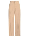 True Nyc Woman Pants Beige Size 29 Lyocell, Cotton, Elastane