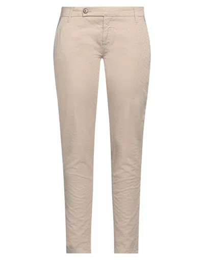 True Nyc Woman Pants Beige Size 30 Cotton, Elastane
