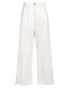 True Nyc Woman Pants Ivory Size 29 Cotton In White