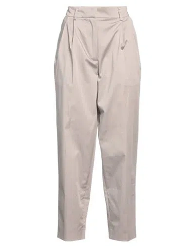 True Nyc Woman Pants Light Brown Size 26 Cotton, Elastane In Beige