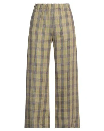 True Nyc Woman Pants Lime Green Size 28 Linen
