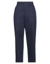 True Nyc Woman Pants Midnight Blue Size 27 Cotton In Blue