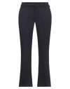 True Nyc Woman Pants Dark Green Size 25 Cotton, Elastane In Navy Blue