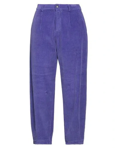 True Nyc Woman Pants Purple Size 27 Cotton