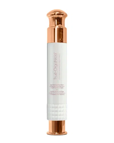 True Organica Unisex 0.6oz Age Defying Lifting Cream Infused With Hyaluronic Acid + Multi-peptide Co In Transparent