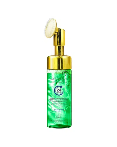 True Organica Unisex 5.07oz Essential Purifying Lava Foam Cleanser Infused With Hyaluronic Acid + Mu In Transparent