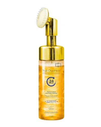 True Organica Unisex 5.07oz Vitamin C Glow Lava Foam Cleanser In Transparent