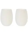 True Pack Of 2 Flexi Aerating Silicone Cups