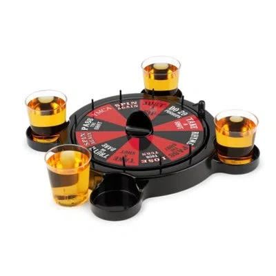 True Party Roulette Shots Drinking Game In Multicolor