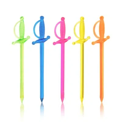 True Party Touche Spear Appetizer Picks In Assorted Colors, 50ct In Multicolor