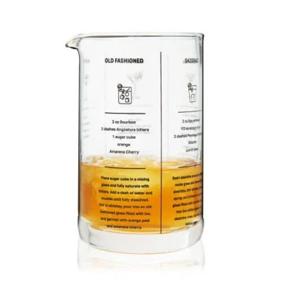 True Recipe Mixing Glass In Transparent