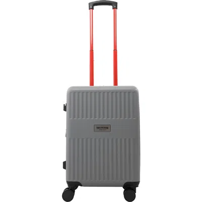 True Religion 21-inch Hardside Spinner Suitcase In Silver
