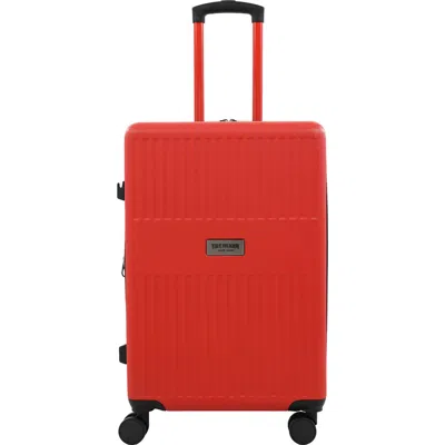 True Religion 25-inch Hardside Spinner Suitcase In Red