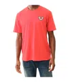 True Religion Man T-shirt Red Size L Cotton In Red