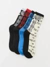 True Religion 4-pack Bandana Sock In Multi