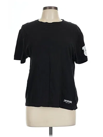 Pre-owned True Religion Active T-shirt In Black