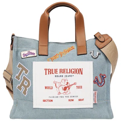 True Religion Andy Multi Patch Medium Tote