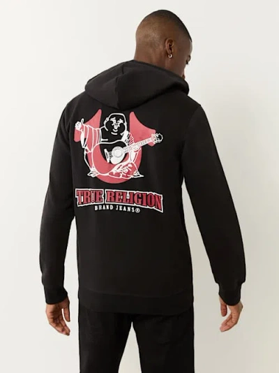 True Religion Arch Logo Buddha Zip Hoodie