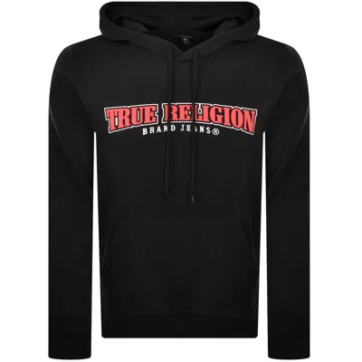 True Religion Arch Logo Hoodie Black