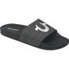 True Religion Men's Asap Slides In Black