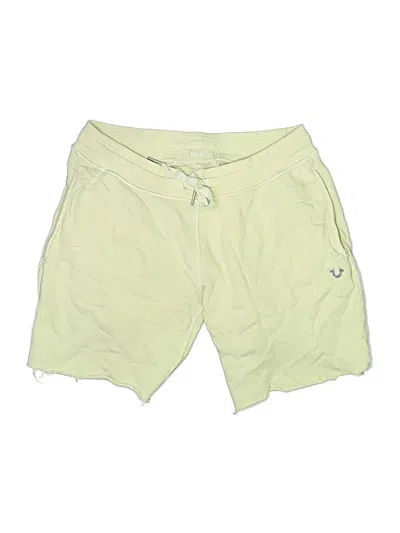 Pre-owned True Religion Athletic Shorts In Green