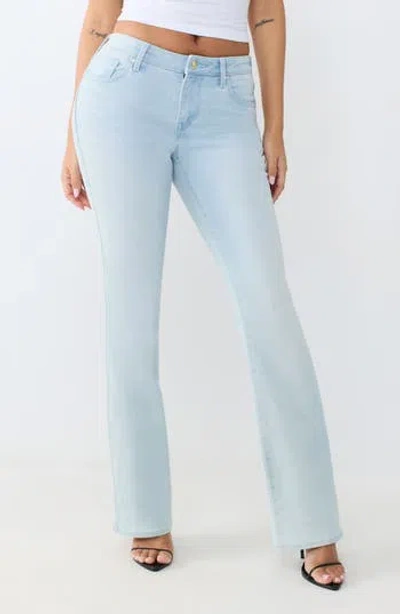 True Religion Becca Big 't' Mr Bootcut Jeans In Blue