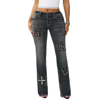 True Religion Becca Bootcut Jeans In Black