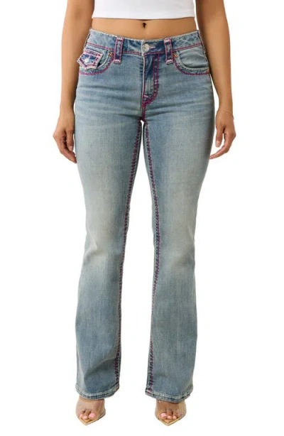 True Religion Becca Bootcut Jeans In Blue