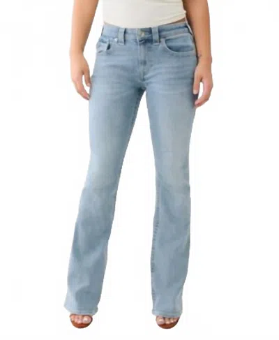 True Religion Becca Bootcut Jeans In Aqua Marine In Blue
