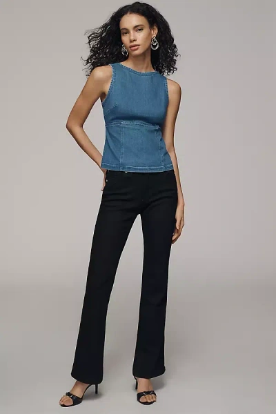 True Religion Becca Low-rise Bootleg Jeans In Black