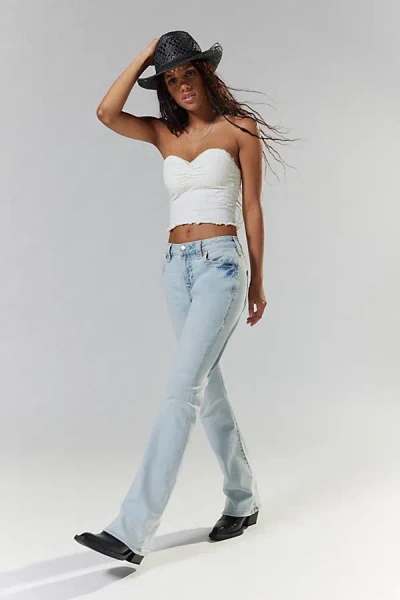 True Religion Becca Mid Rise Bootcut Jean In Light Blue, Women's At Urban Outfitters
