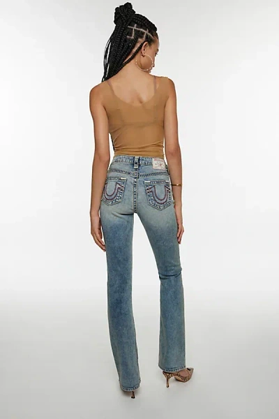 True Religion Becca Mid Rise Bootcut Jean In Tinted Denim, Women's At Urban Outfitters