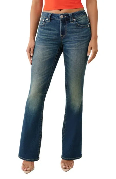 True Religion Becca Mid Rise Bootcut Jeans