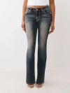 True Religion Becca Mr Bootcut Big T Flap In Blue