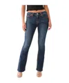 True Religion Belt-loop Jeans In Washed Blue