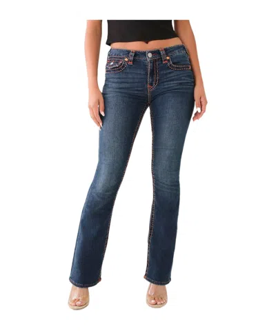True Religion Belt-loop Jeans In Washed Blue