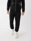 True Religion Big T Logo Jogger In Black
