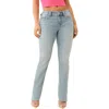 True Religion Billie Mid Rise Straight Leg Jeans