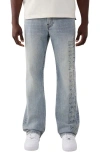 True Religion Billy Mended Bootcut Jeans In Blue