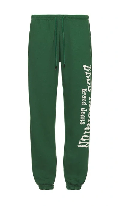 True Religion Blazing Tour Jogger In Green