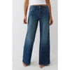 True Religion Bobbi Baggy Jeans In Blue