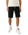 True Religion Bobby Flap Rope Stitch Shorts In Black