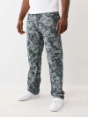 True Religion Bobby Jacquard Super T Baggy Jean 32" In Gray