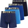 True Religion Boxer Briefs Stretch Underwear Pack Of 4 In Multi