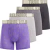 True Religion Boxer Briefs Stretch Underwear Pack Of 4 In Multi
