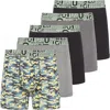 True Religion Boxer Briefs Stretch Underwear Pack Of 5 In Multi