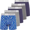 True Religion Boxer Briefs Stretch Underwear Pack Of 5 In Multi