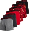True Religion Boxer Briefs Stretch Underwear Pack Of 6 In Red