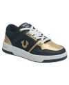 True Religion Boy's Trey Court Sneaker In Black/gold