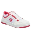 True Religion Kids'  Boy's Trey Court Sneaker In White/red